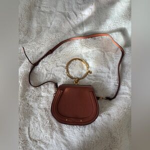 Chloé Bracelet nile leather handbag｜Calf Leather｜Shoulder or Crossbody Bag